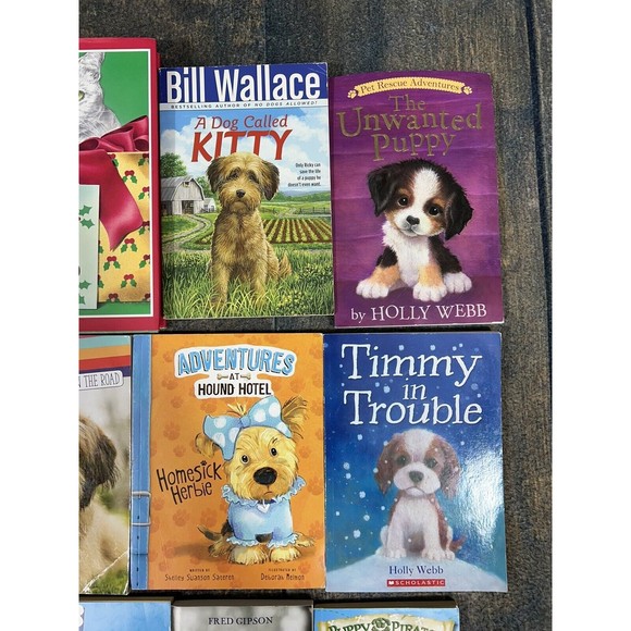 Lot Of 12 Children’s Fictional Animal Chapter Books, Stories! Puppy Pirates - Picture 3 of 16